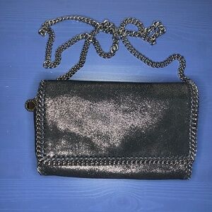 Stella McCartney Falabella Crossbody Bag in Ruthenium EUC